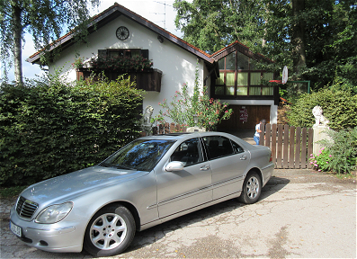 Vor der Haustuer